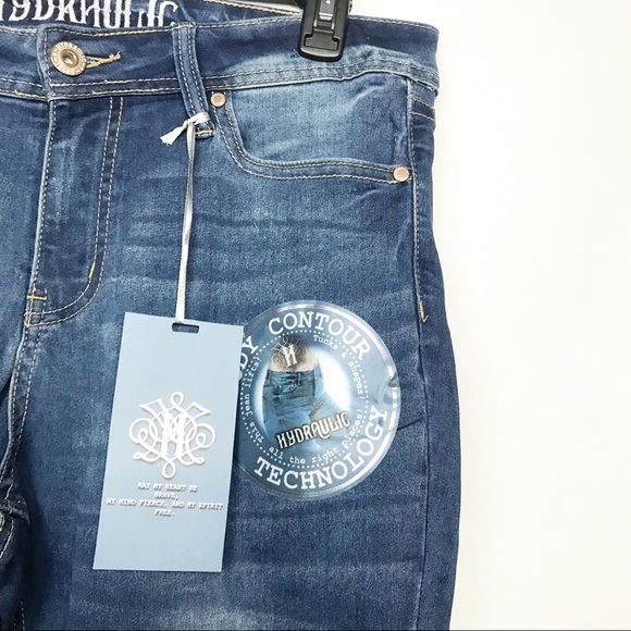 Hydraulic embellished Nolita Curvy micro boot jean - Picture 5 of 7